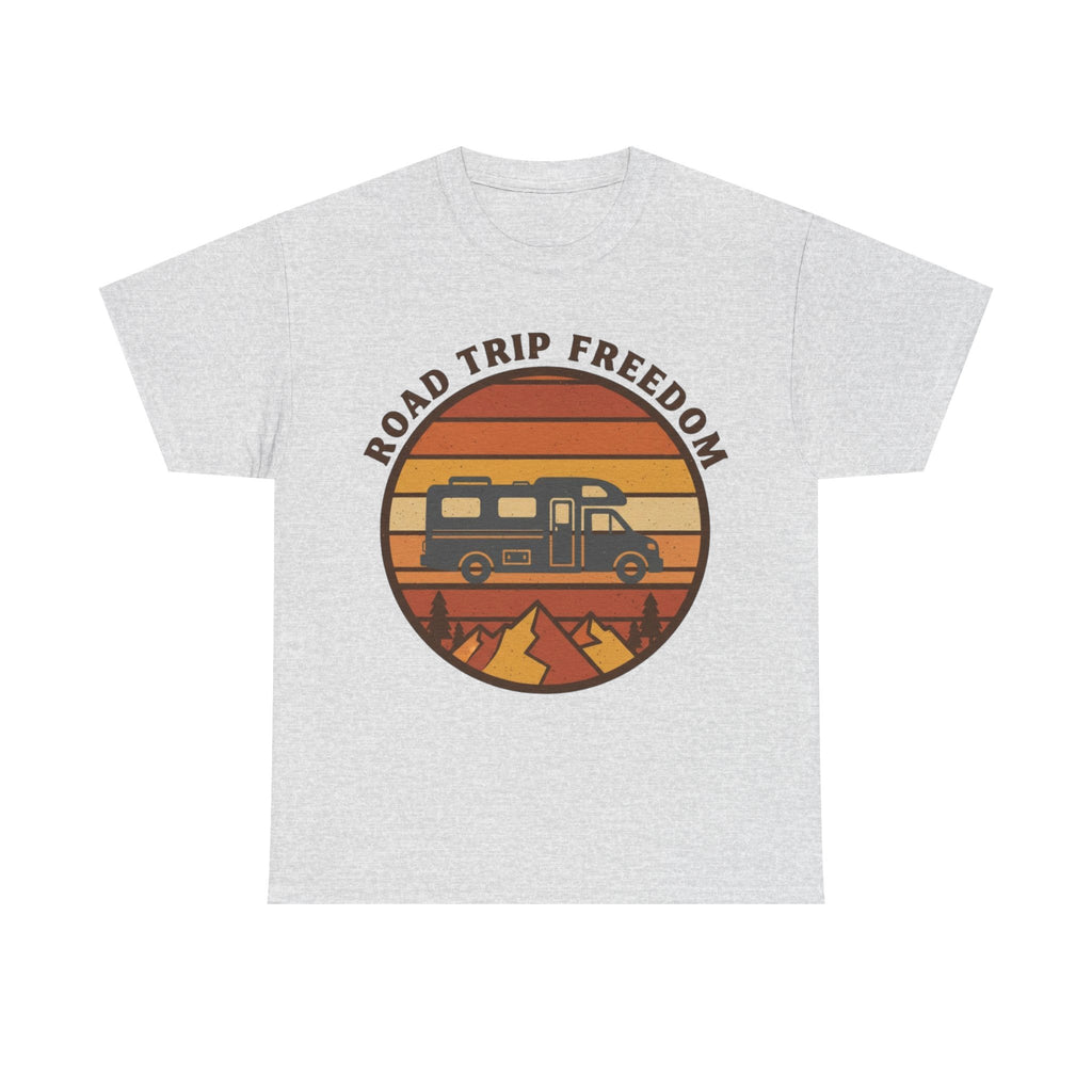 Road Trip Freedom – 70s Retro Adventure Tee