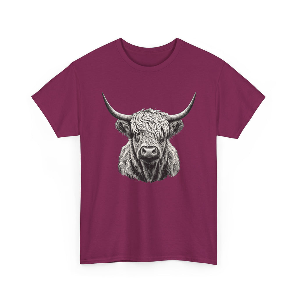 Highland Cow Portrait T-Shirt