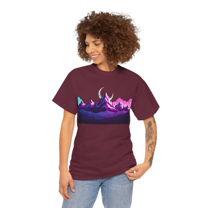 Under the Midnight Peaks – Lunar Horizon Tee