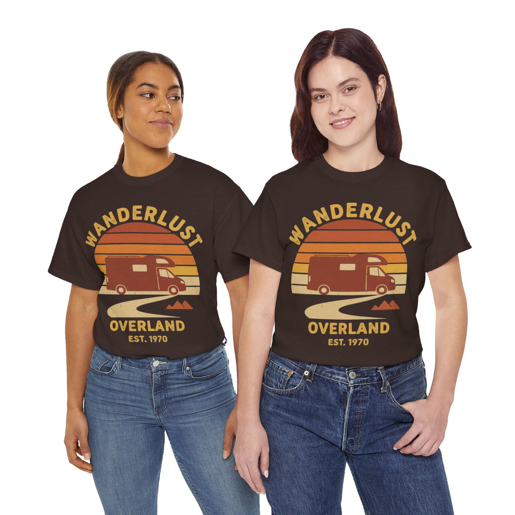 Wanderlust Overland Retro Adventure Tee