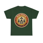 Old Souls Campfire Club Retro T-Shirt | Vintage Sunset Camping Tee