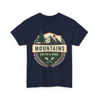 Mountains, Coffee & Dogs Tee