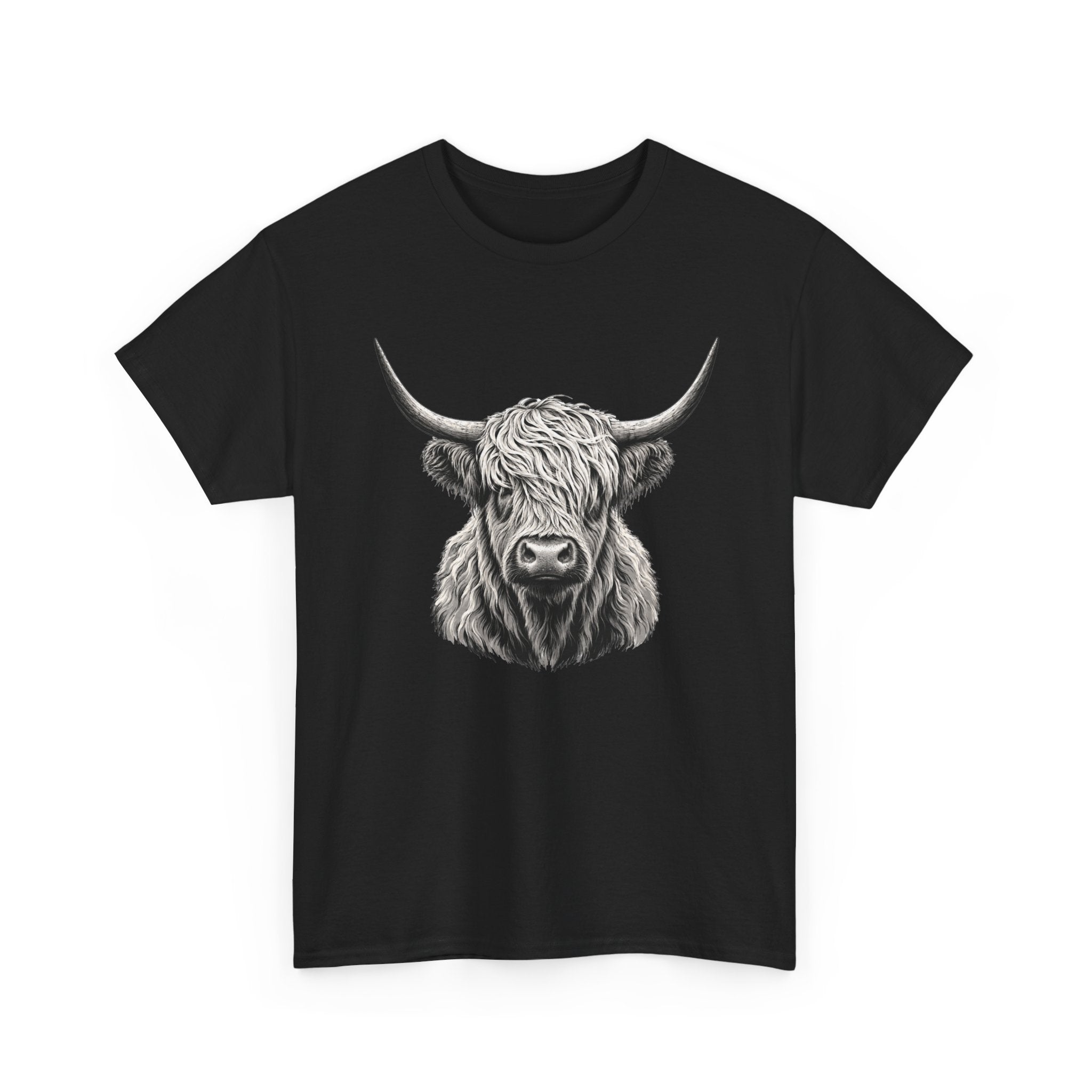 Highland Cow Portrait T-Shirt