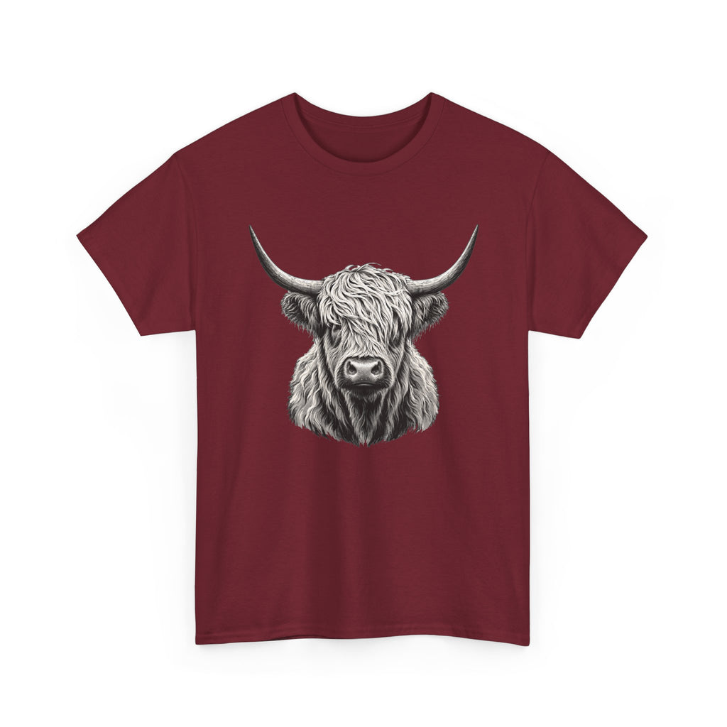 Highland Cow Portrait T-Shirt