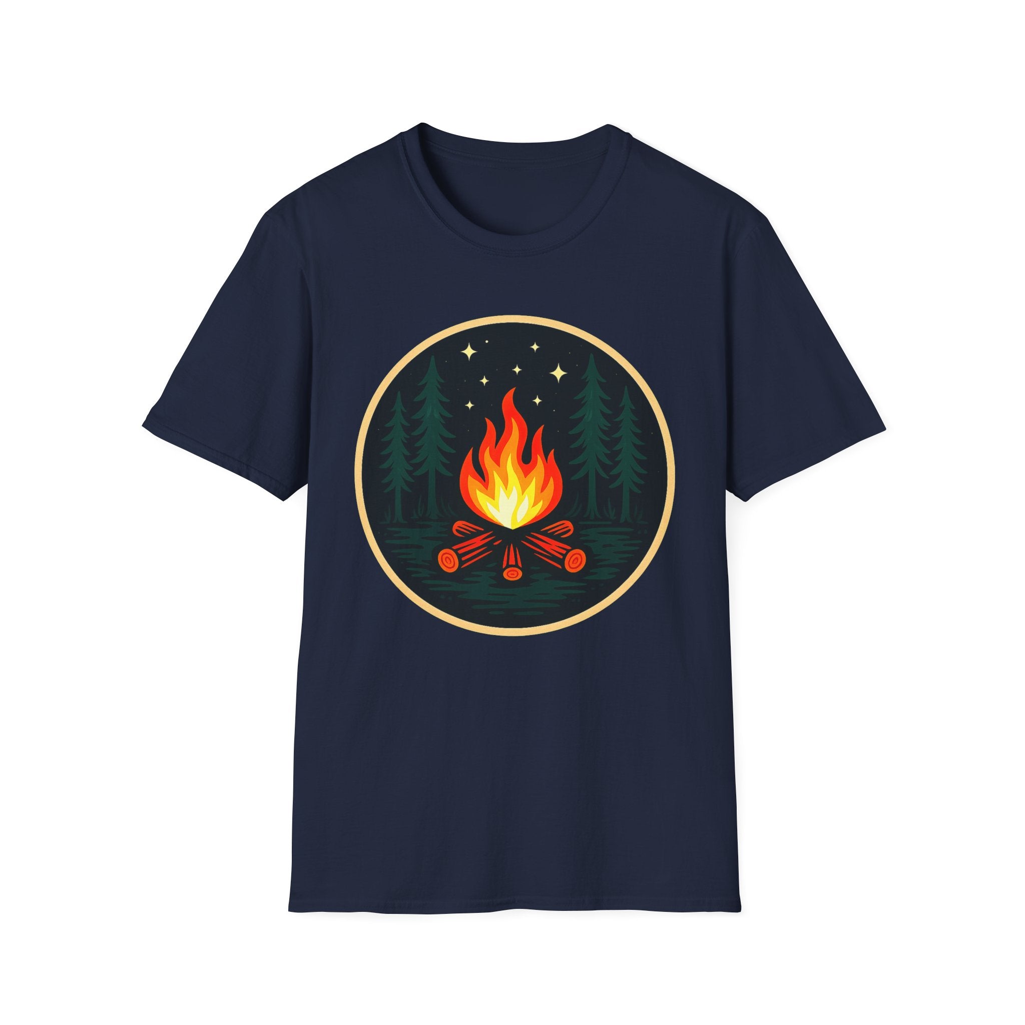 Night Campfire Glow T-Shirt