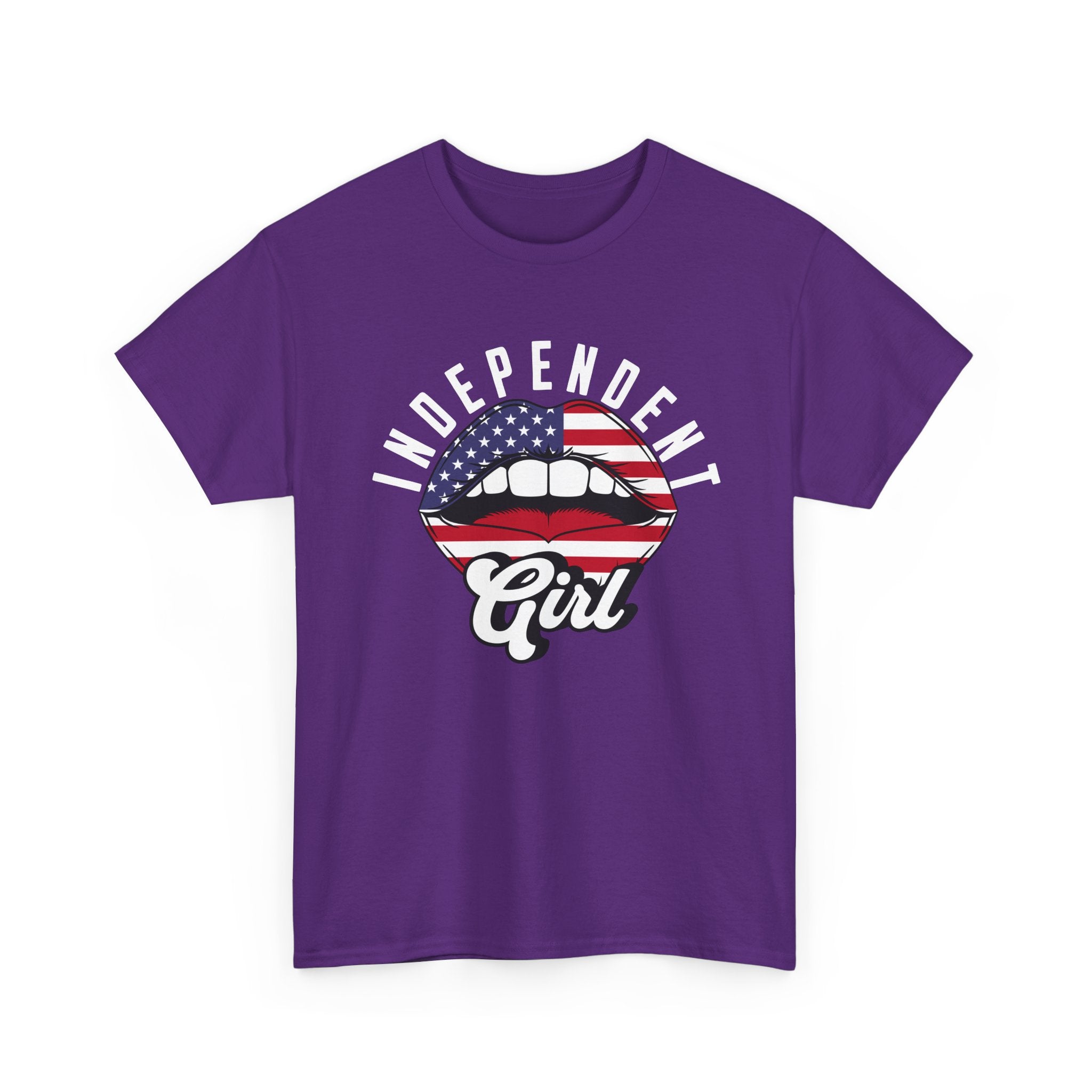 Independent Girl 4th of July Tee —  Summer Fun Shirt