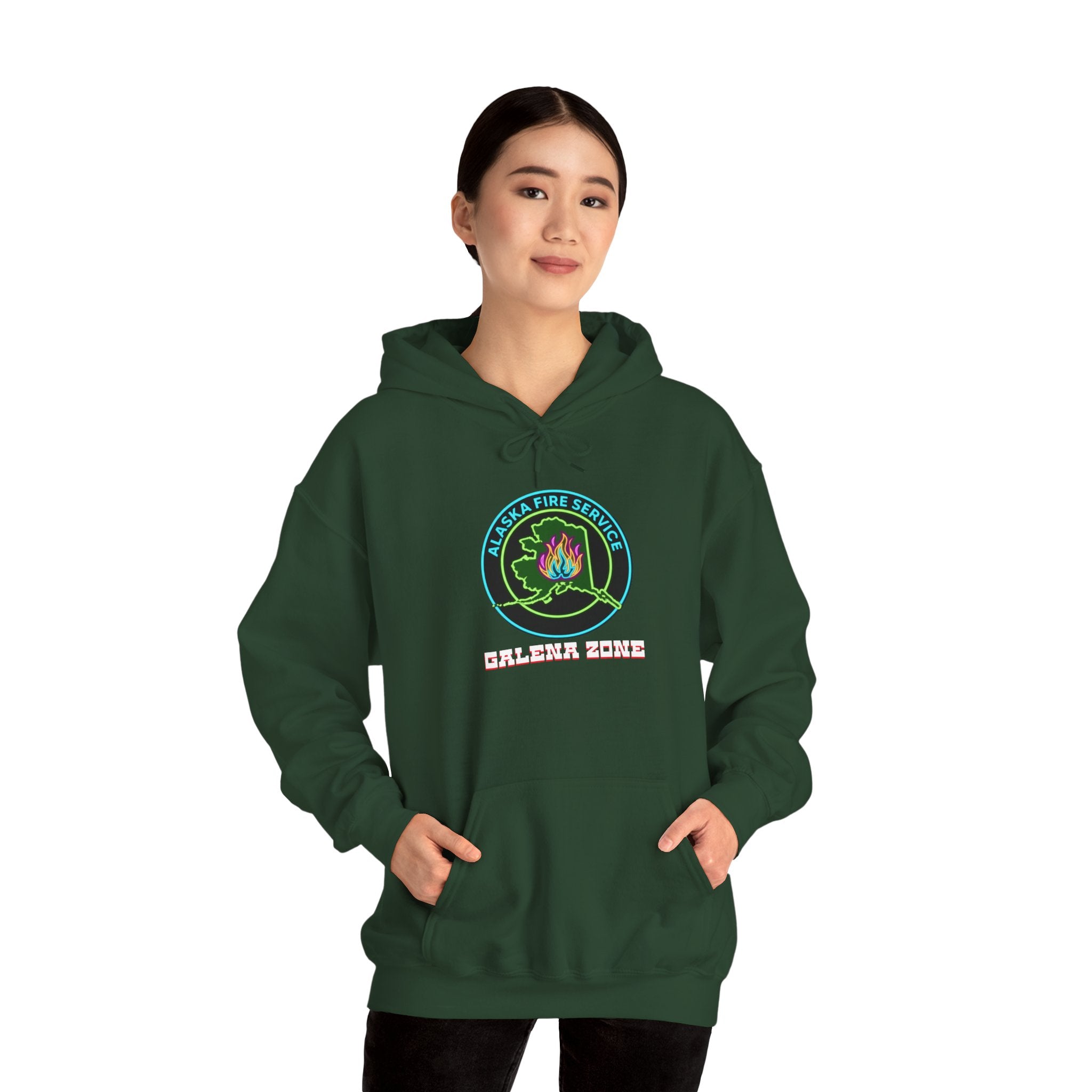 Galena Zone Salmon Hoodie — Gildan 1850