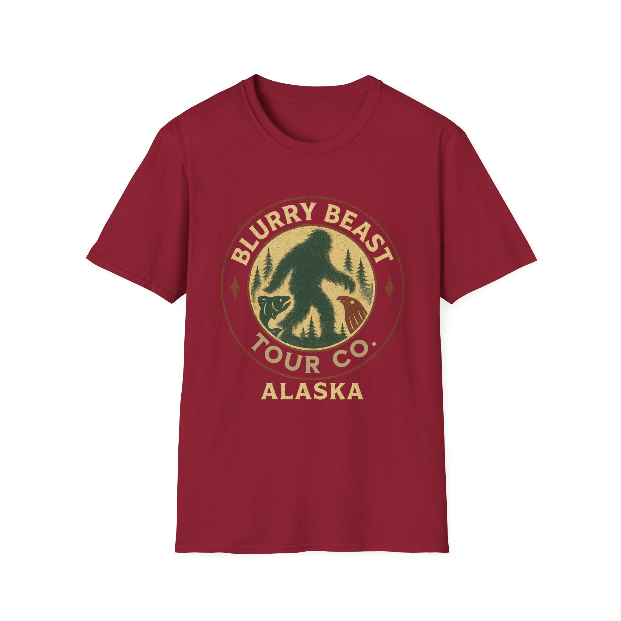 Copy of Blurry Beast Alaska T-Shirt – Vintage Bigfoot Tour Co.