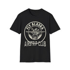 Fly Alaska Airstrip Club T-Shirt – Vintage Bush Plane Aviation Tee