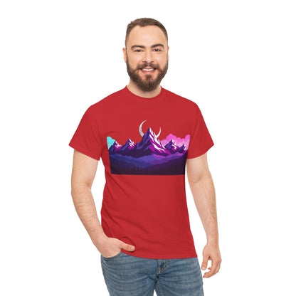 Under the Midnight Peaks – Lunar Horizon Tee