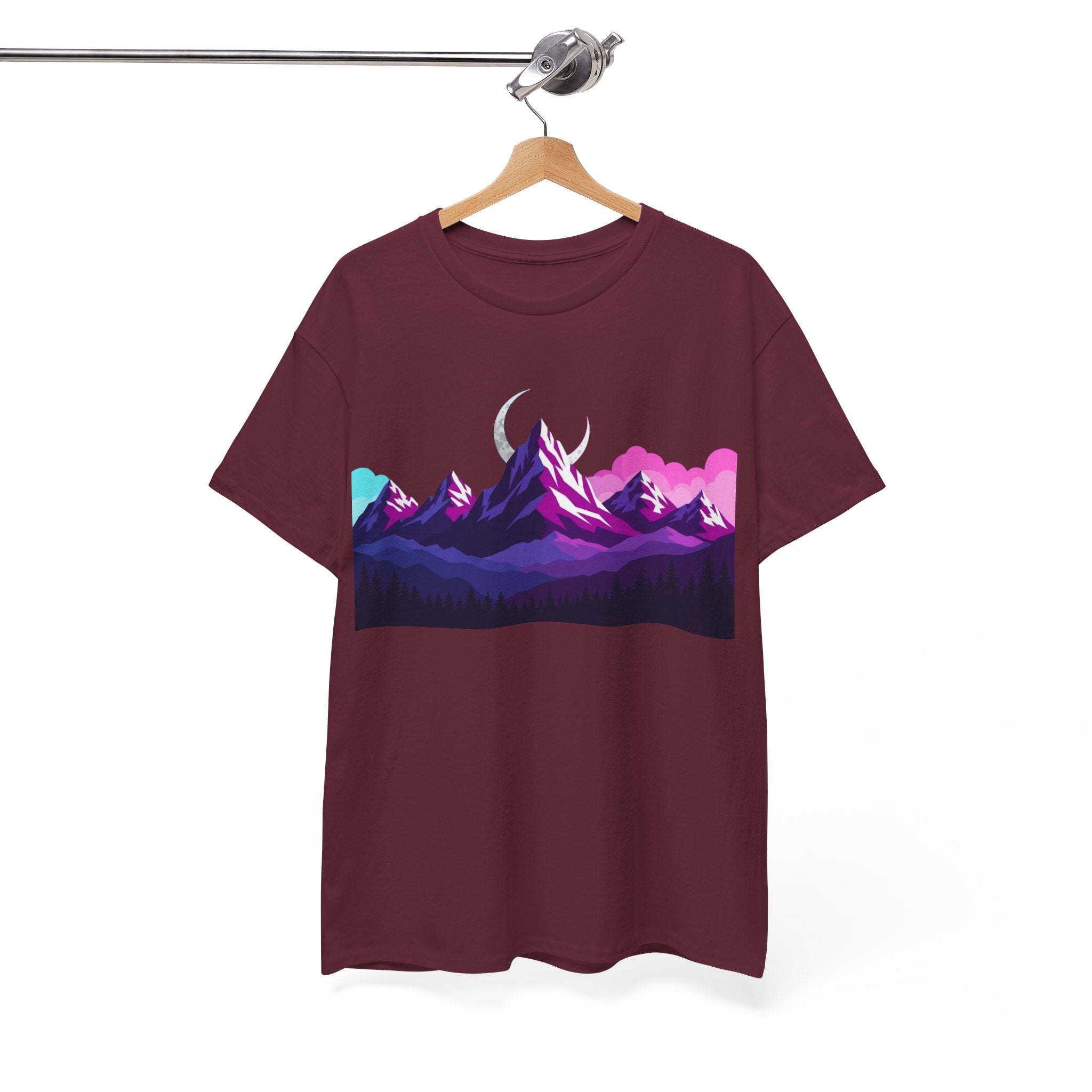 Under the Midnight Peaks – Lunar Horizon Tee