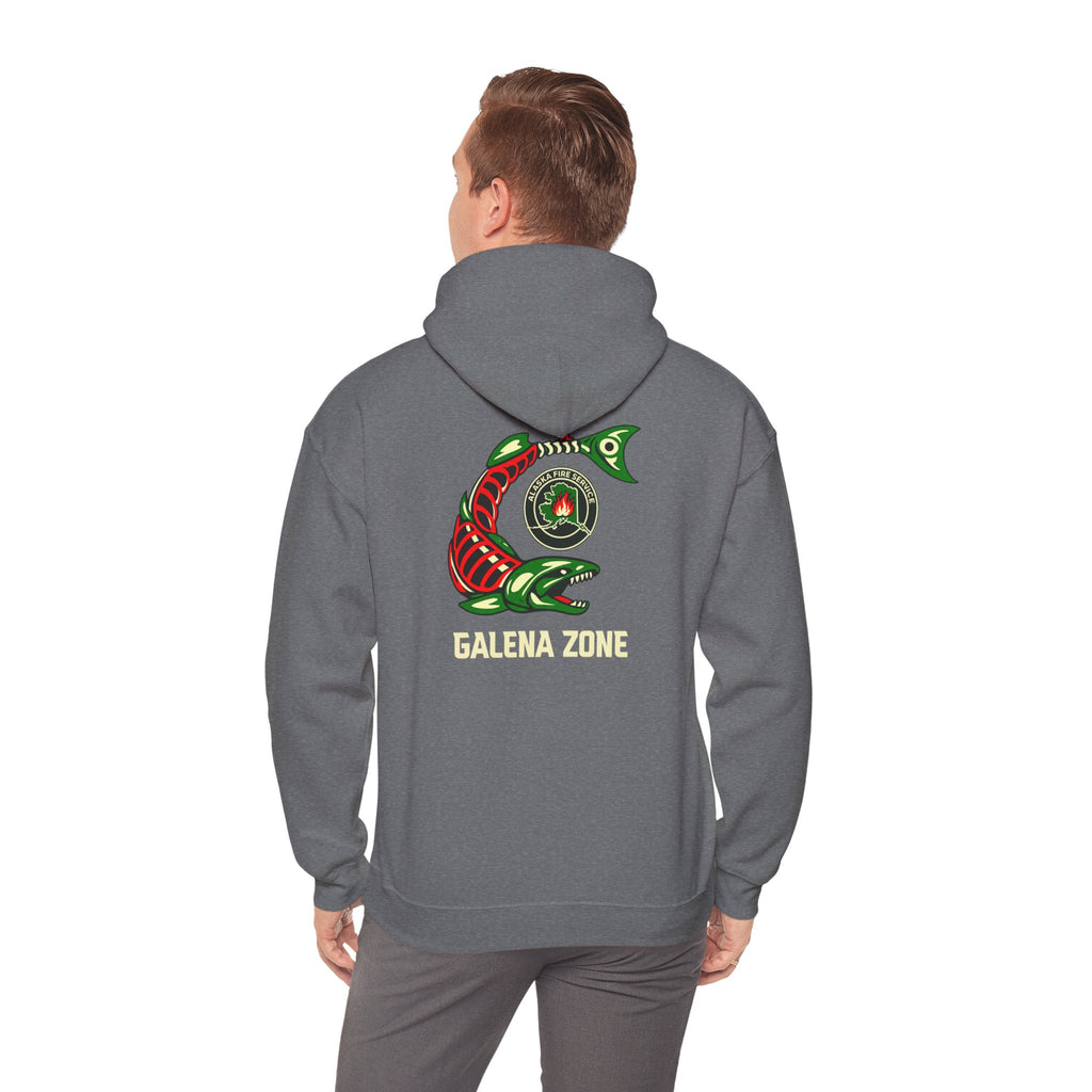 Galena Zone Salmon Hoodie — Gildan 1850