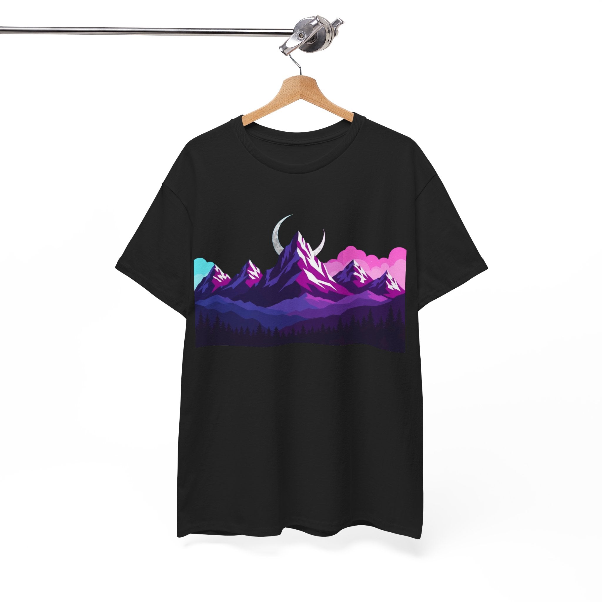 Under the Midnight Peaks – Lunar Horizon Tee