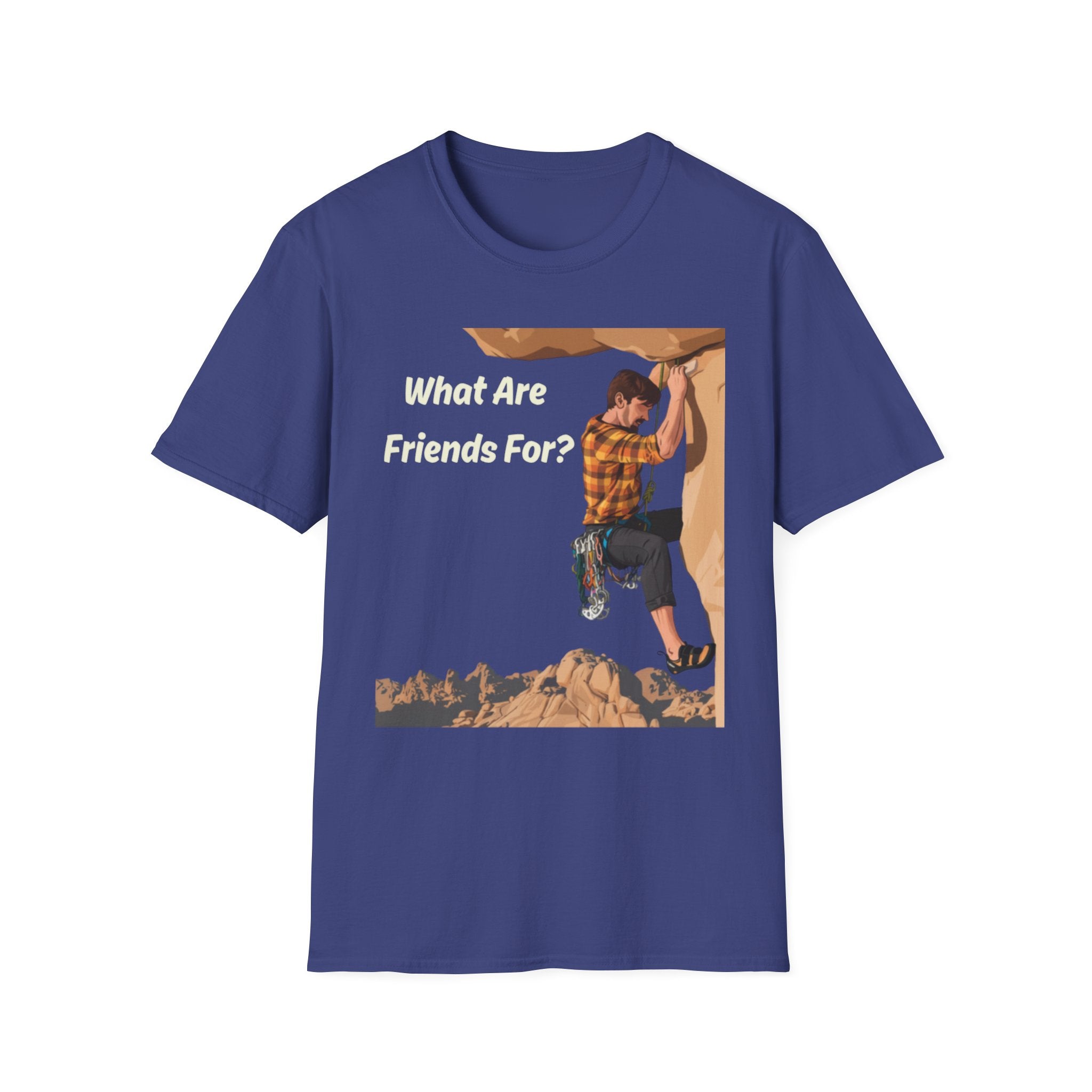 Climber on cliff T-Shirt