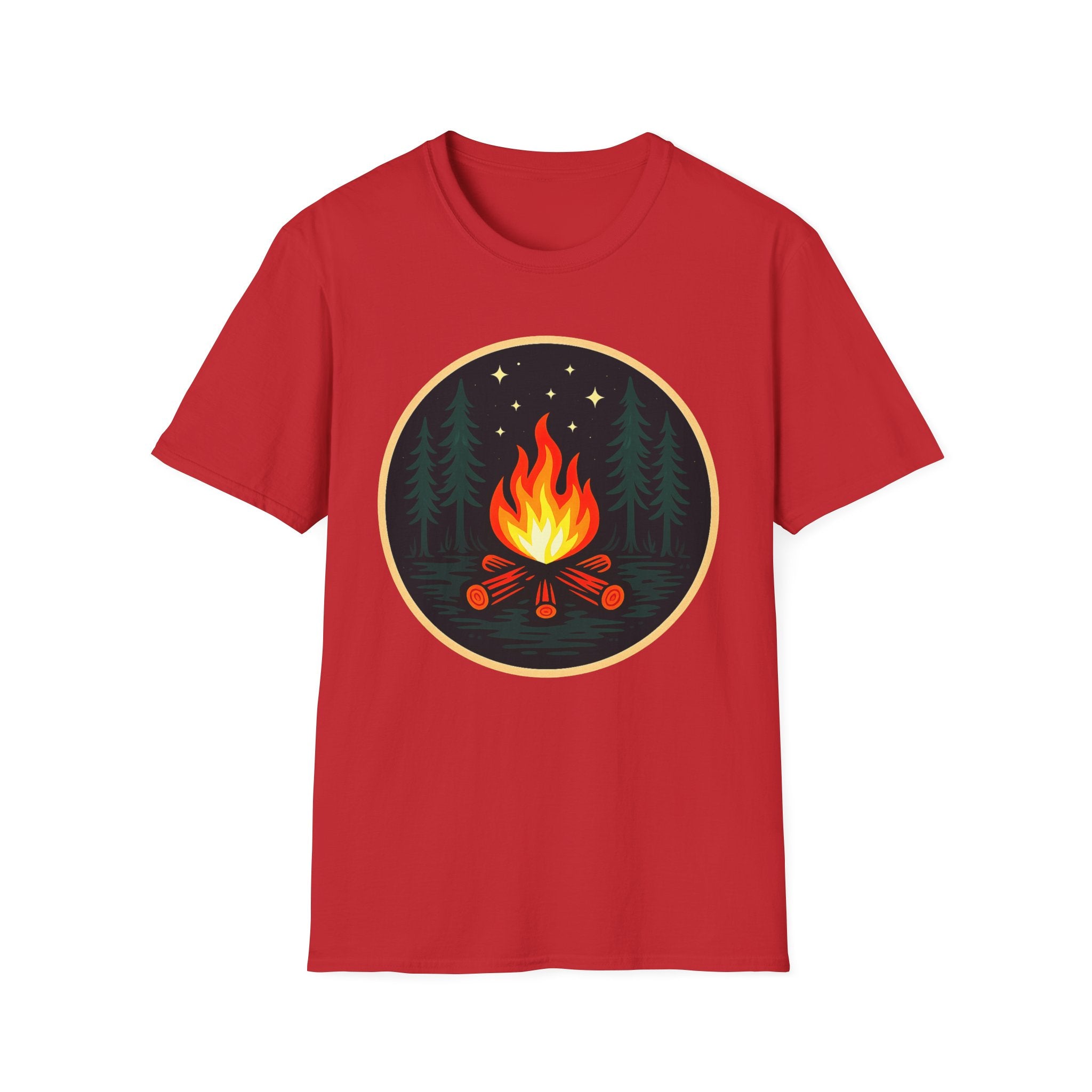 Night Campfire Glow T-Shirt