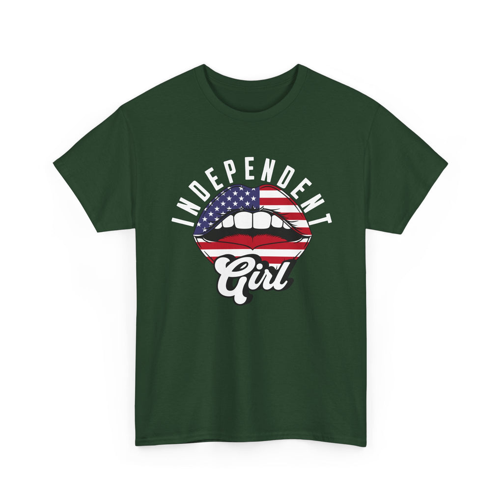 Independent Girl 4th of July Tee —  Summer Fun Shirt