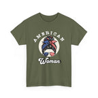 American Woman 4th of July T-Shirt — Summer Fun Patriotic Tee