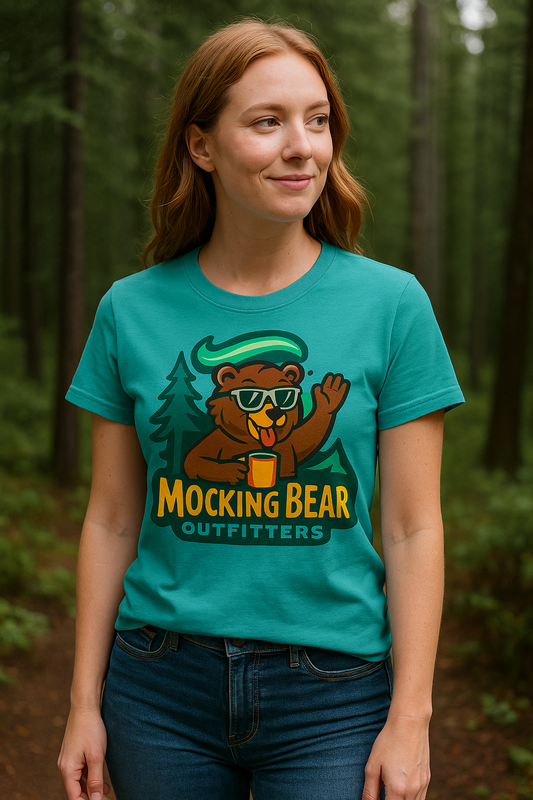 Mocking Bear Outfitters Logo T-Shirt