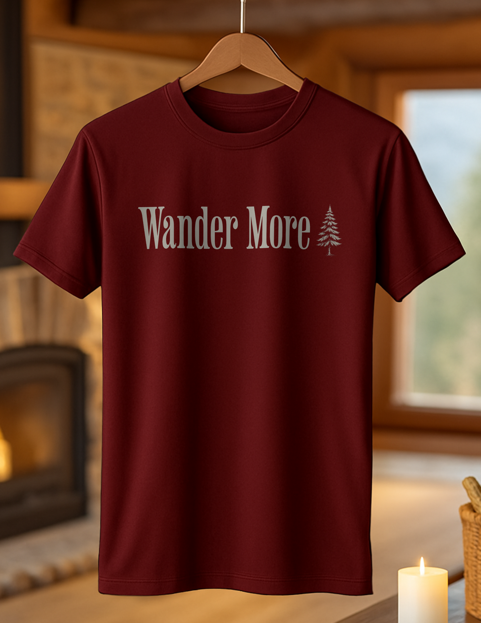 Wander More Forest Tee