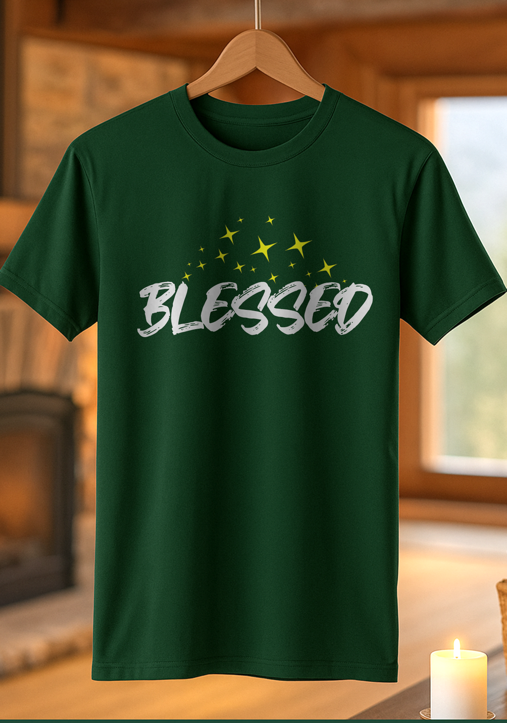 Blessed Gratitude Tee - Outdoor Adventure Positivity Shirt ✨