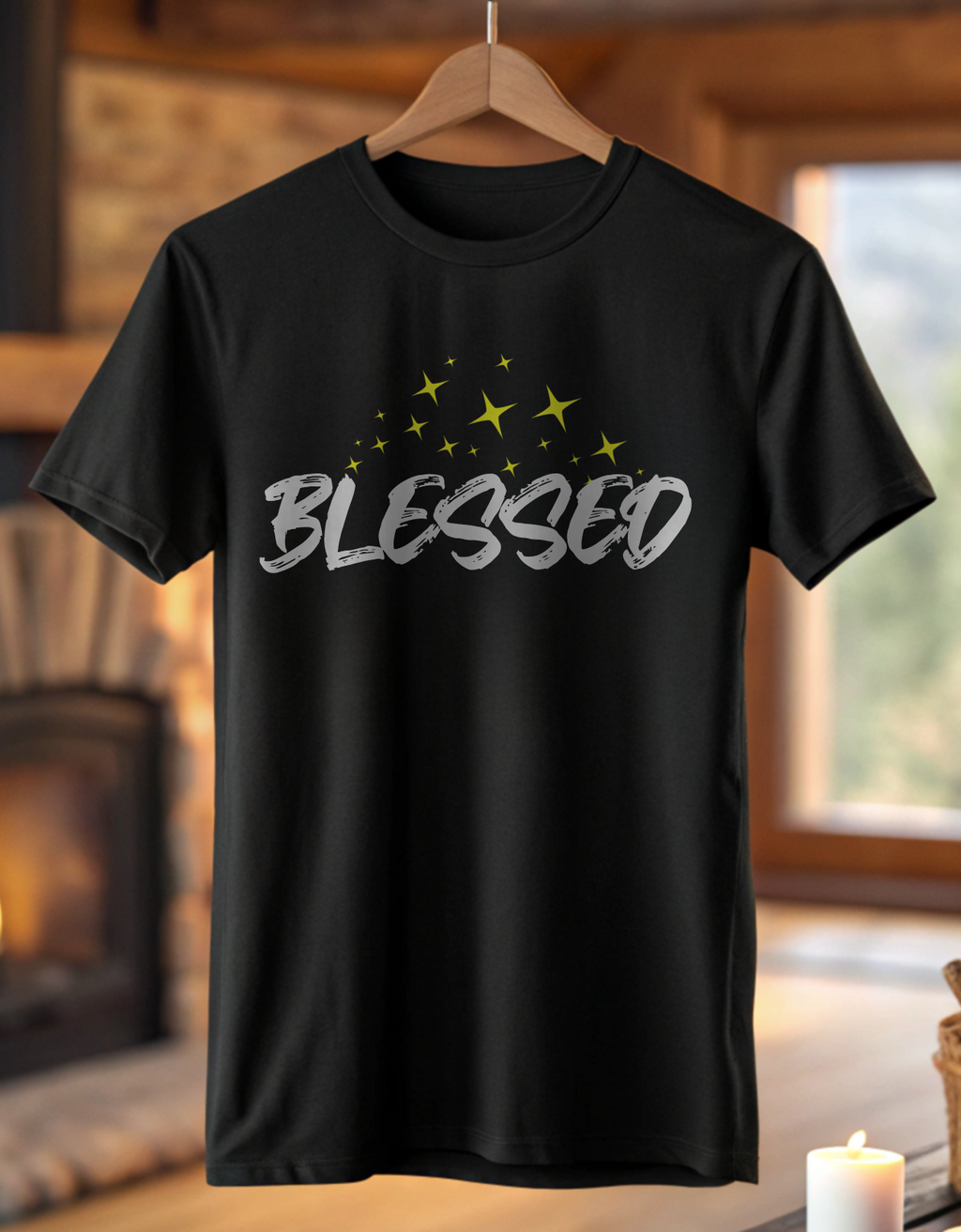 Blessed Gratitude Tee - Outdoor Adventure Positivity Shirt ✨