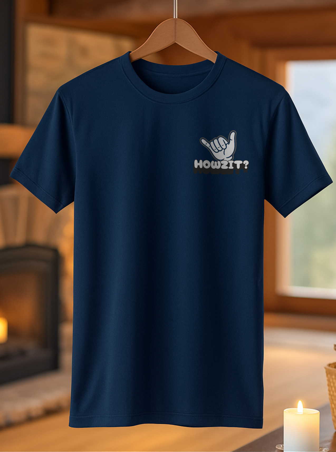Howzit? Island Surfboard Tee