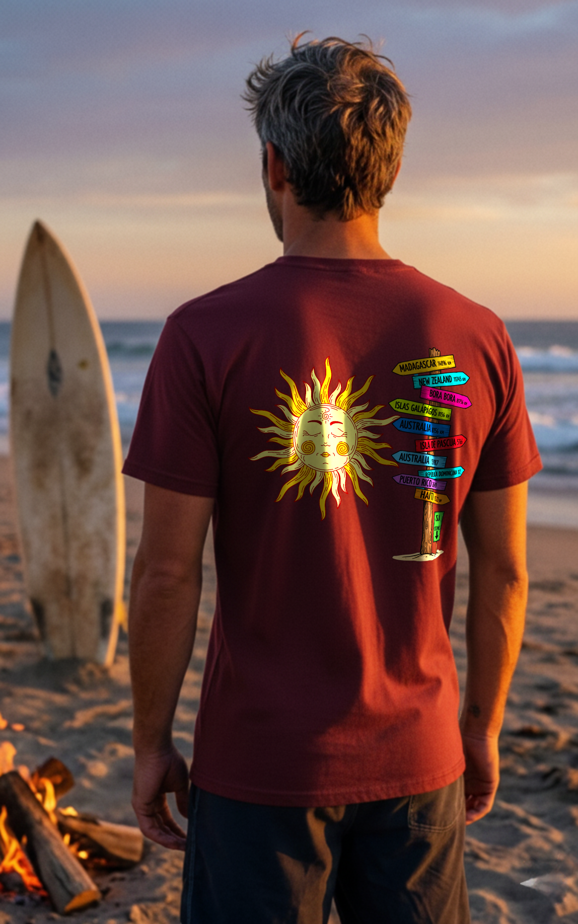 Sol & Signpost Traveler’s Journey Tee