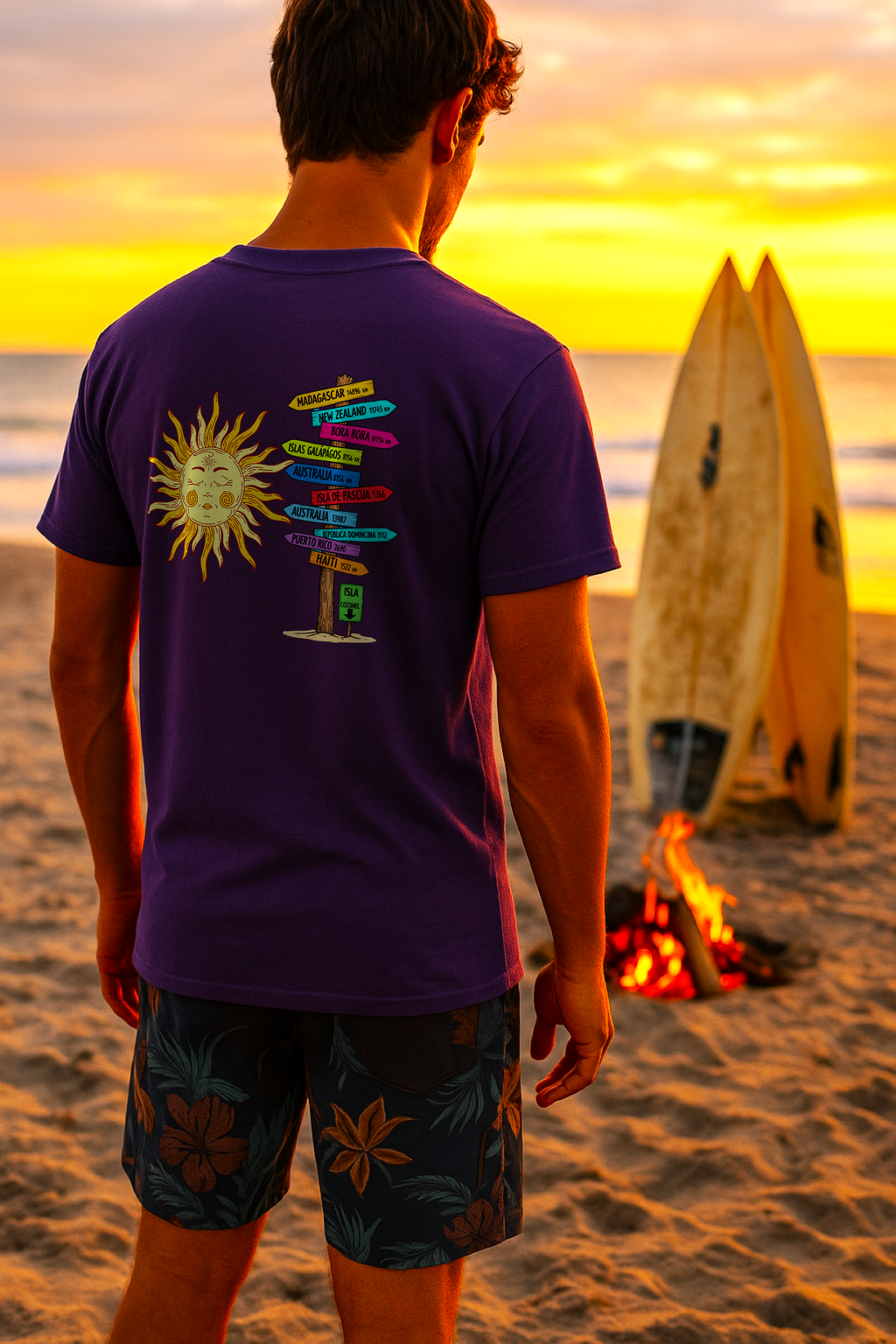 Sol & Signpost Traveler’s Journey Tee