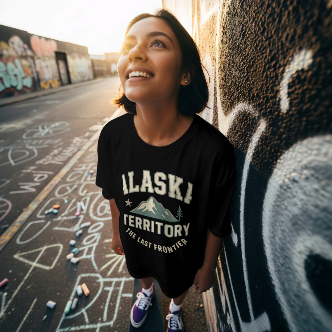 Alaska Territory T-Shirt – The Last Frontier Vintage Outdoor Tee