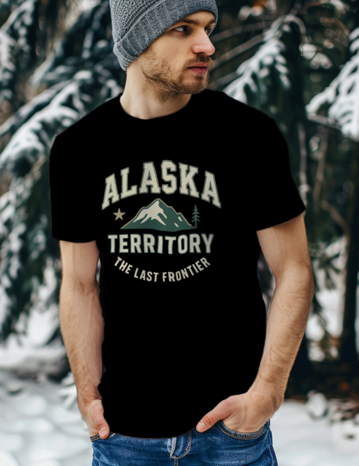 Alaska Territory T-Shirt – The Last Frontier Vintage Outdoor Tee