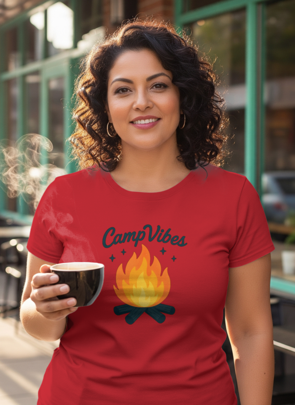 Camp Vibes Campfire T-Shirt