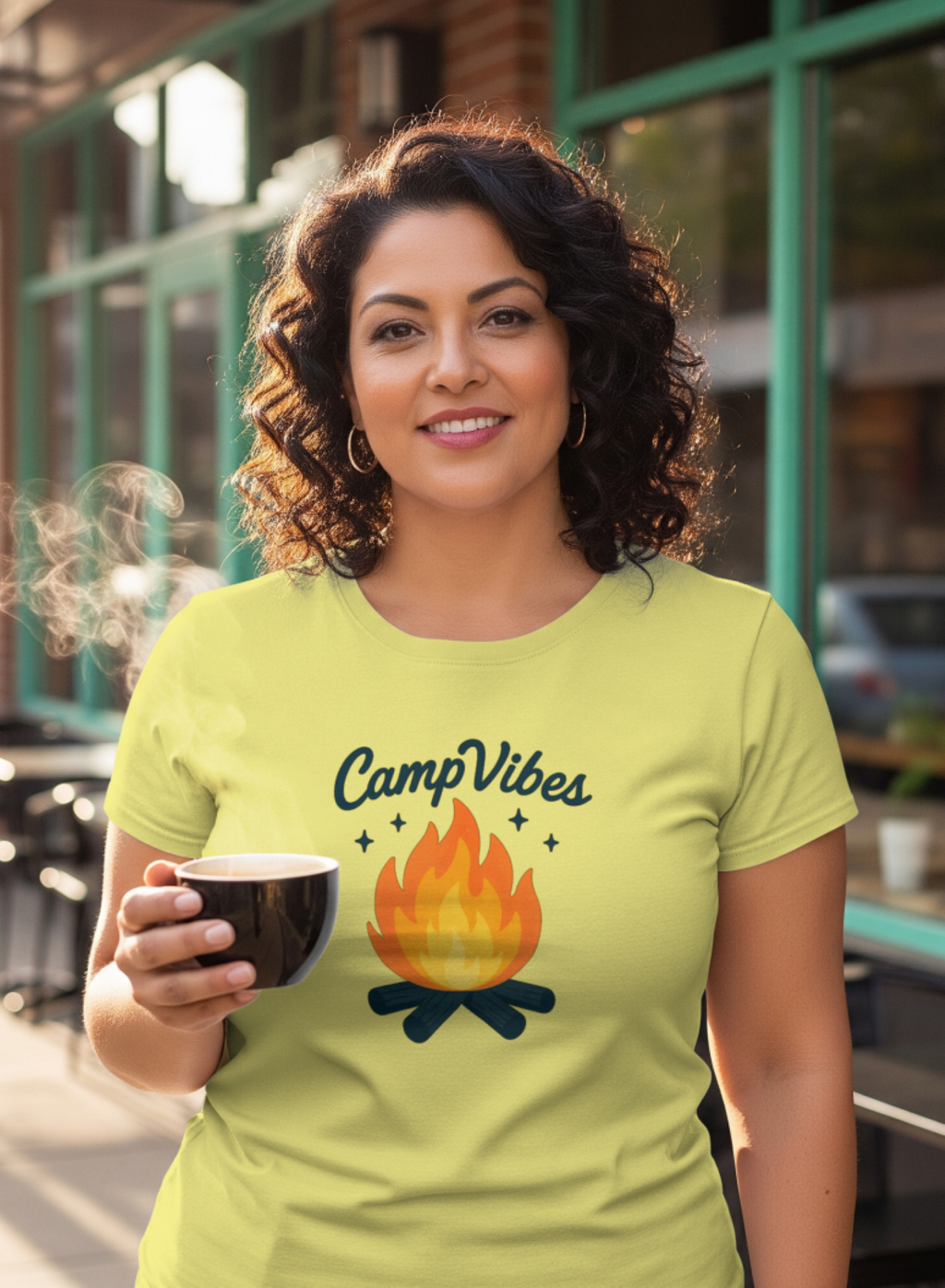 Camp Vibes Campfire T-Shirt