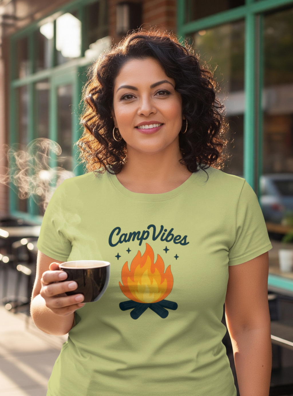 Camp Vibes Campfire T-Shirt