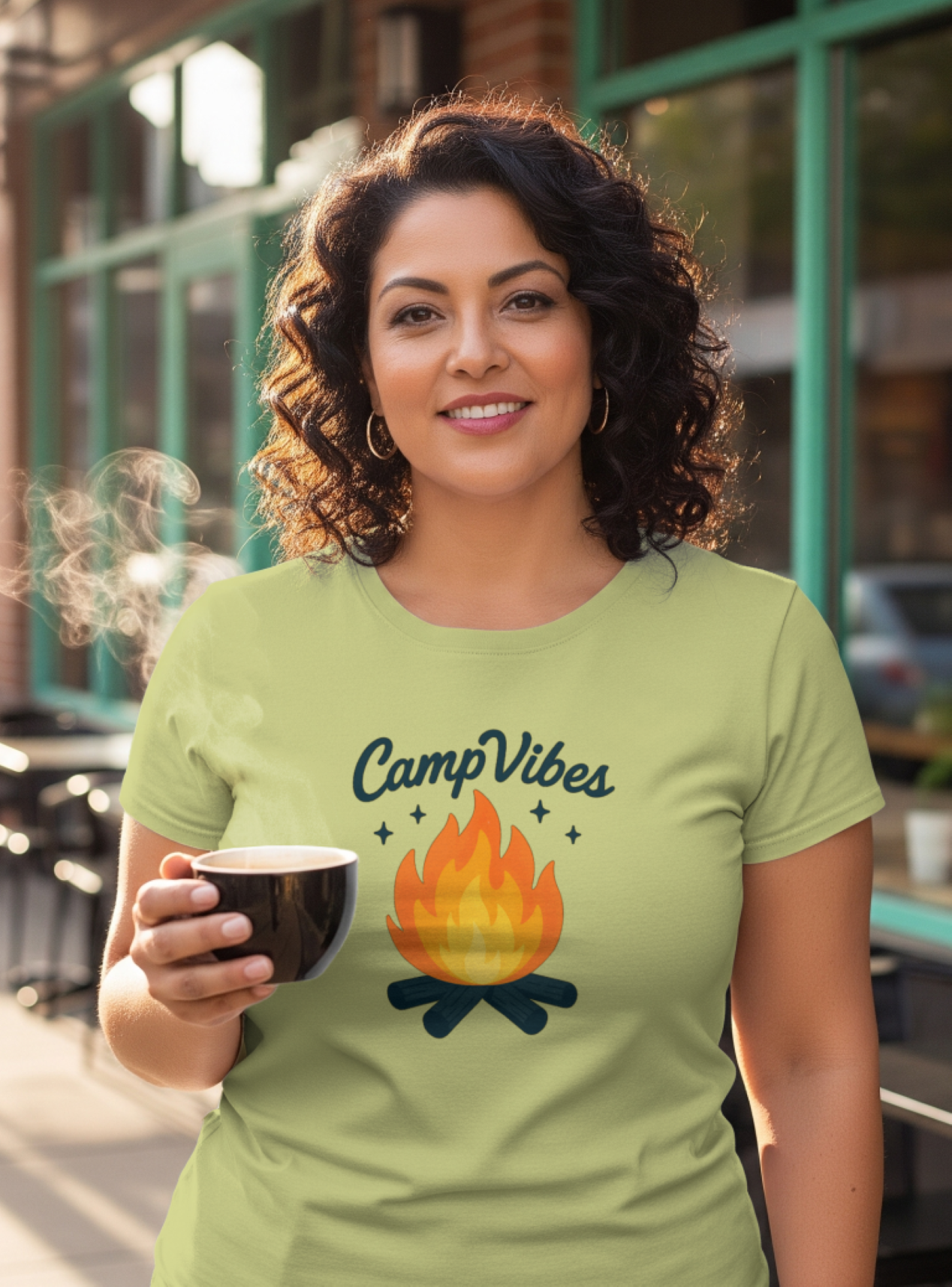 Camp Vibes Campfire T-Shirt
