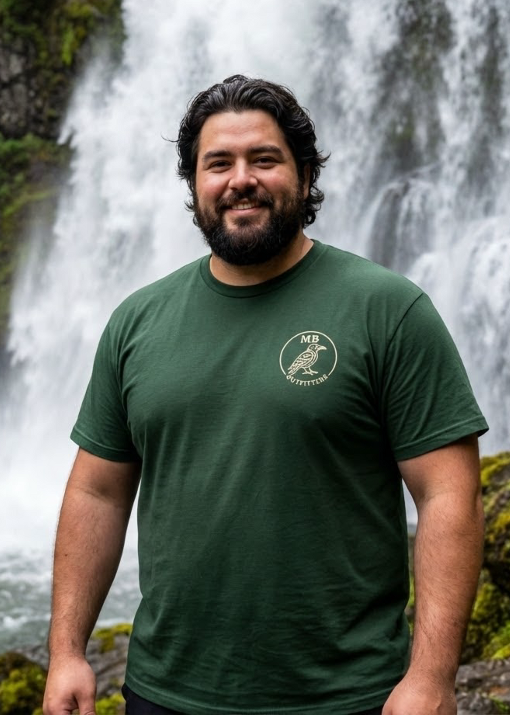 Mountains, Coffee, & Dogs. – Comfort Collection Tee