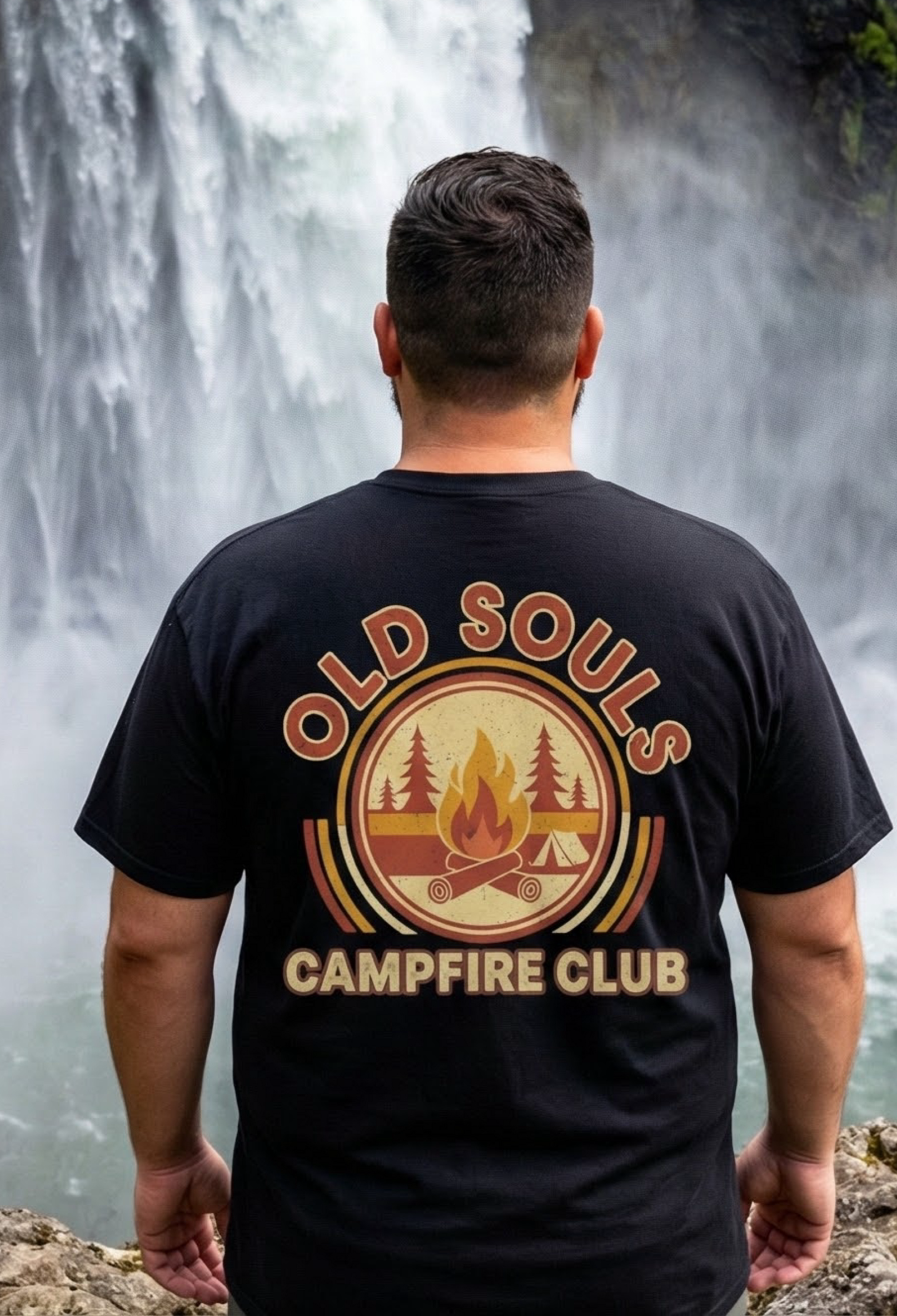 Retro Old Souls Campfire Club T-Shirt
