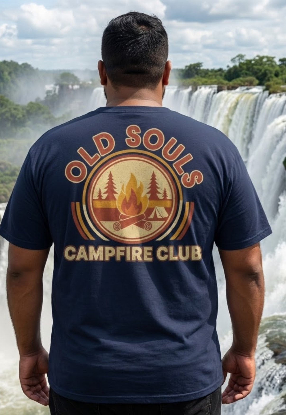 Retro Old Souls Campfire Club T-Shirt