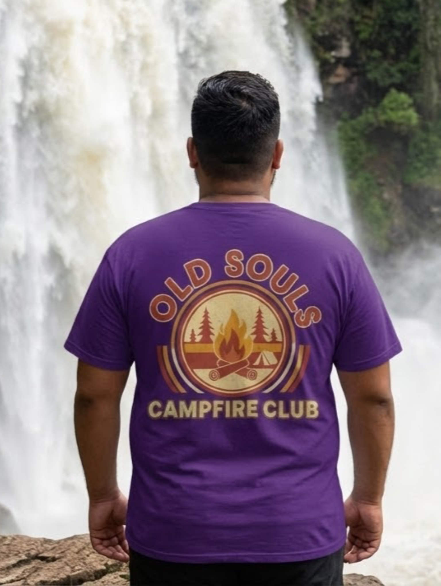 Retro Old Souls Campfire Club T-Shirt