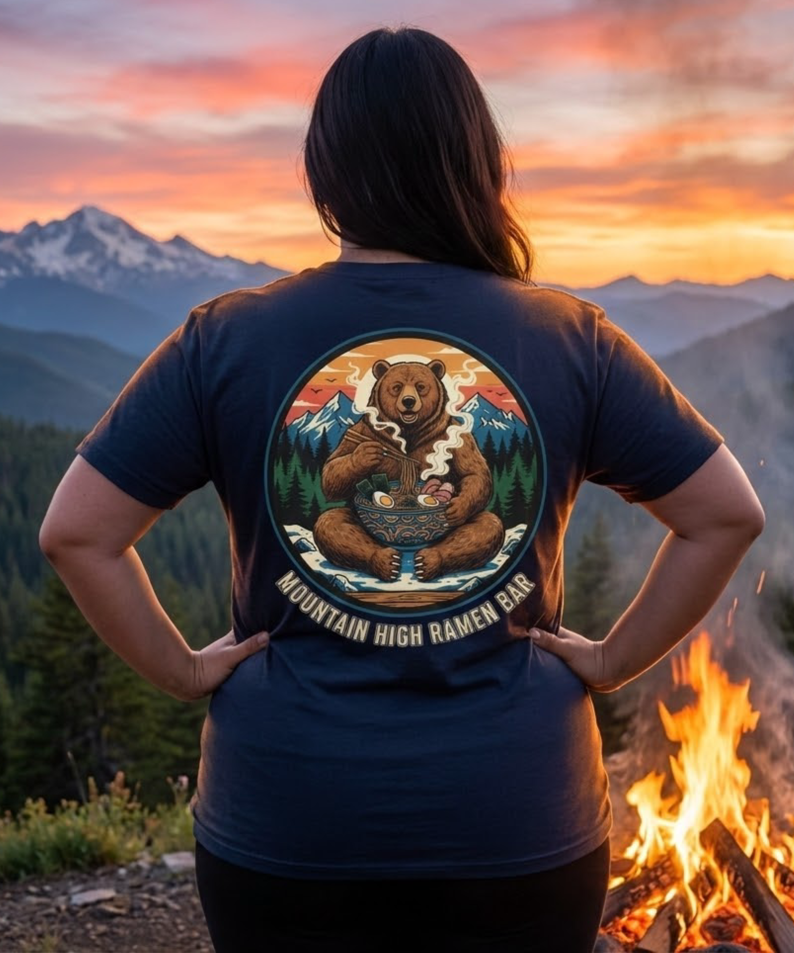 Mountain High Ramen Bar Tee