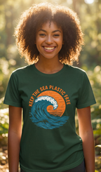 Keep the Sea Plastic Free Wave Tee