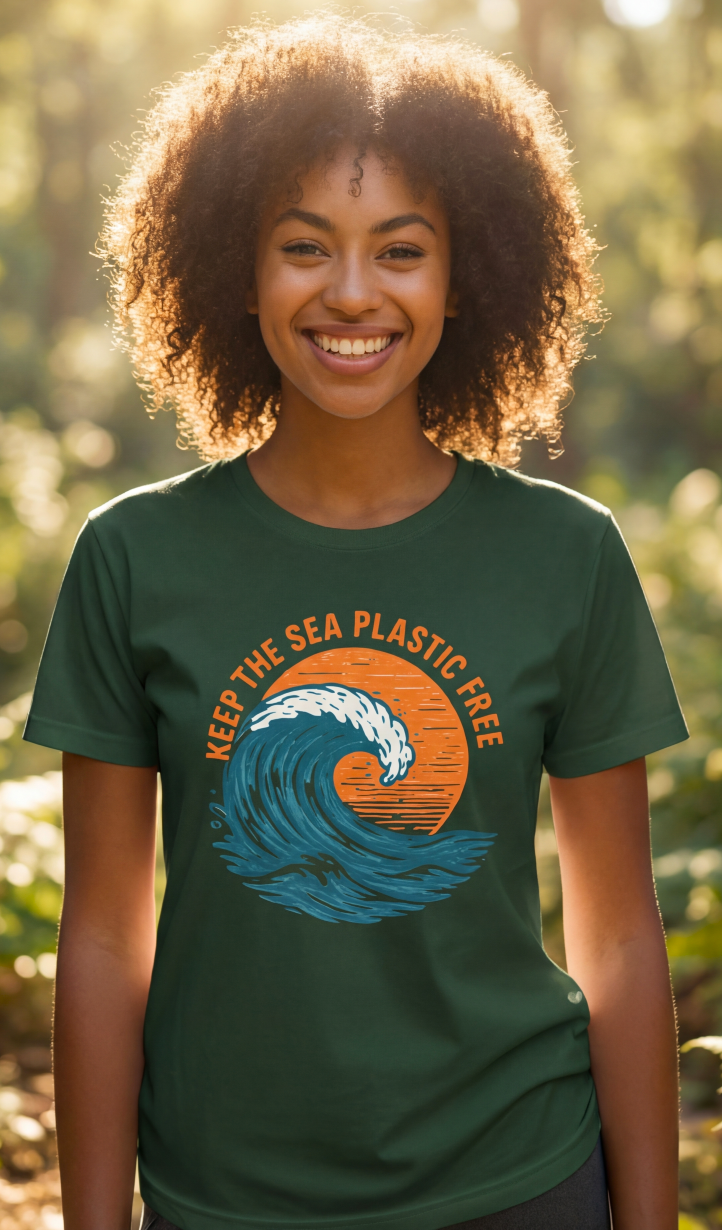 Keep the Sea Plastic Free Wave Tee
