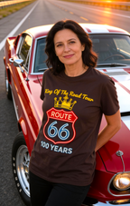Route 66 100 Years T-Shirt  – King of the Road Tour