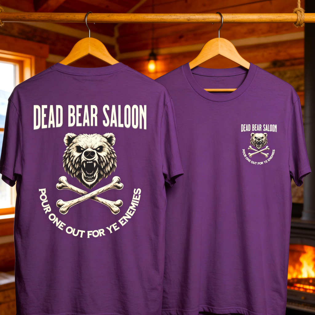 Dead Bear Saloon – Pour One Out T-Shirt
