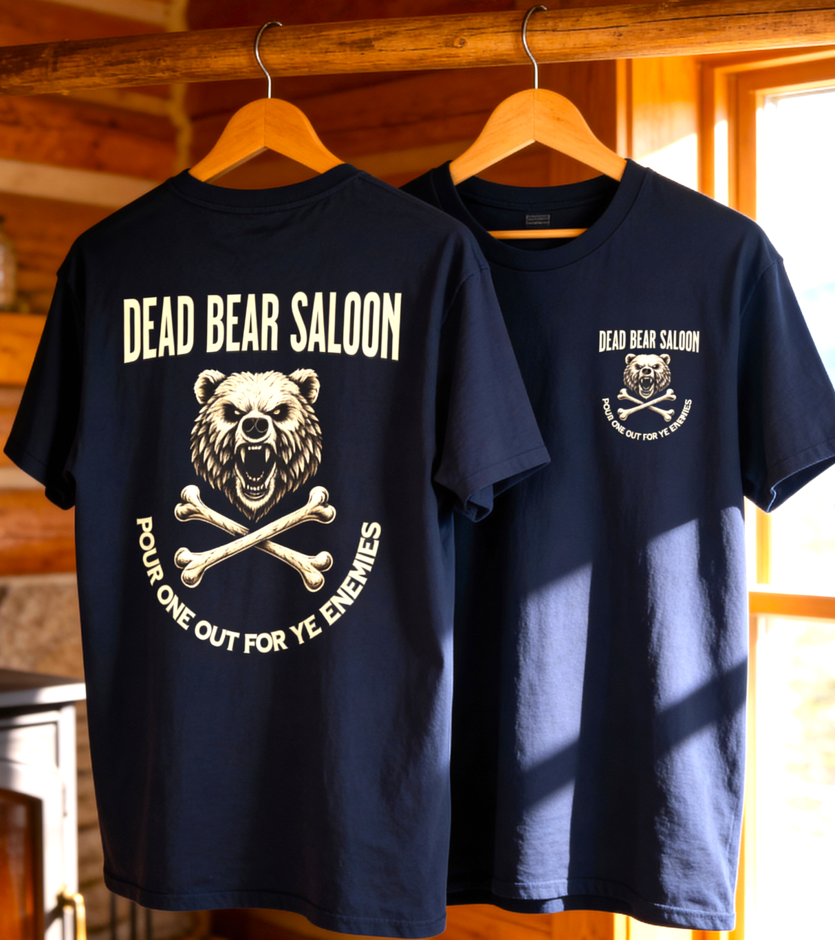Dead Bear Saloon – Pour One Out T-Shirt