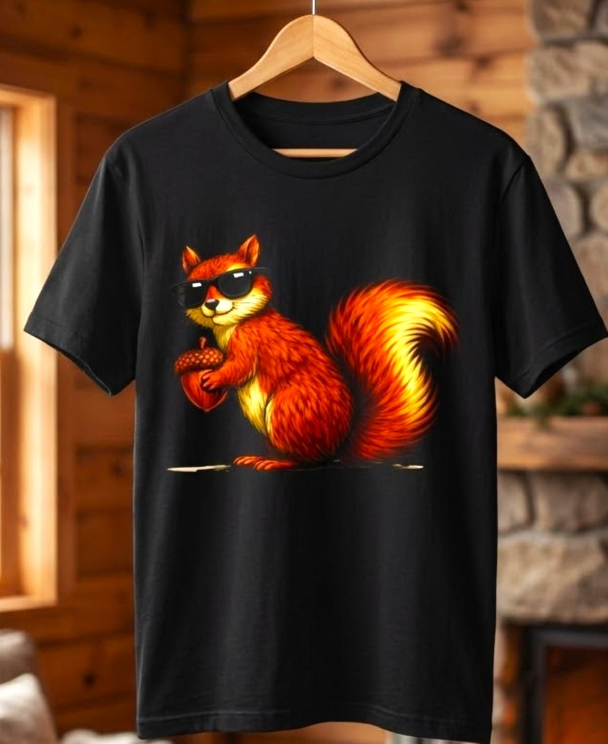 Acorn Confidential Squirrel T-Shirt
