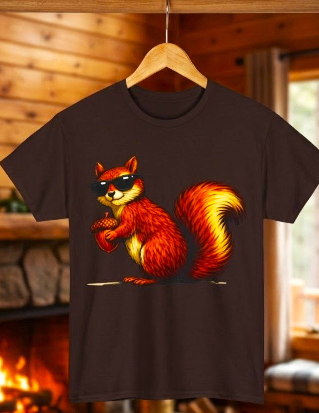 Acorn Confidential Squirrel T-Shirt