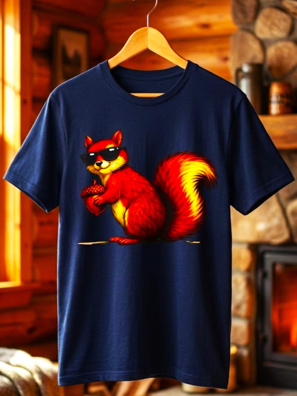Acorn Confidential Squirrel T-Shirt