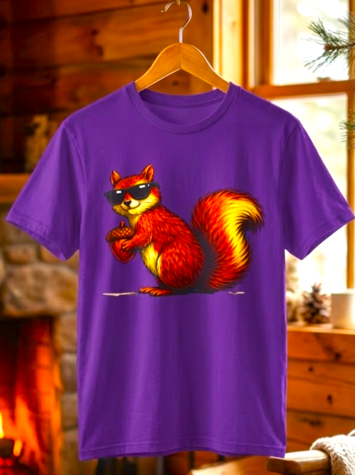Acorn Confidential Squirrel T-Shirt