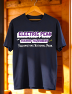 Electric Peak Hikers Hideaway – Yellowstone National Park T-Shirt