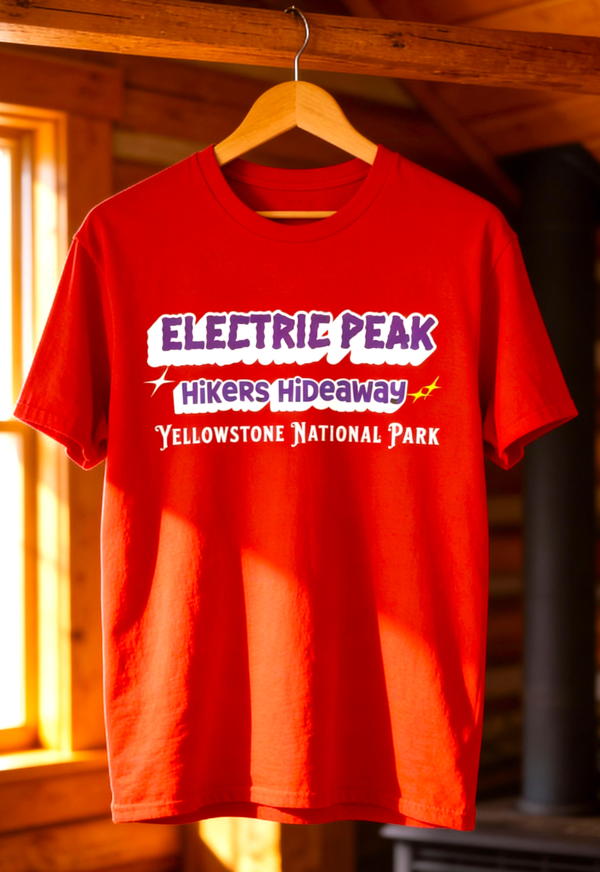 Electric Peak Hikers Hideaway – Yellowstone National Park T-Shirt